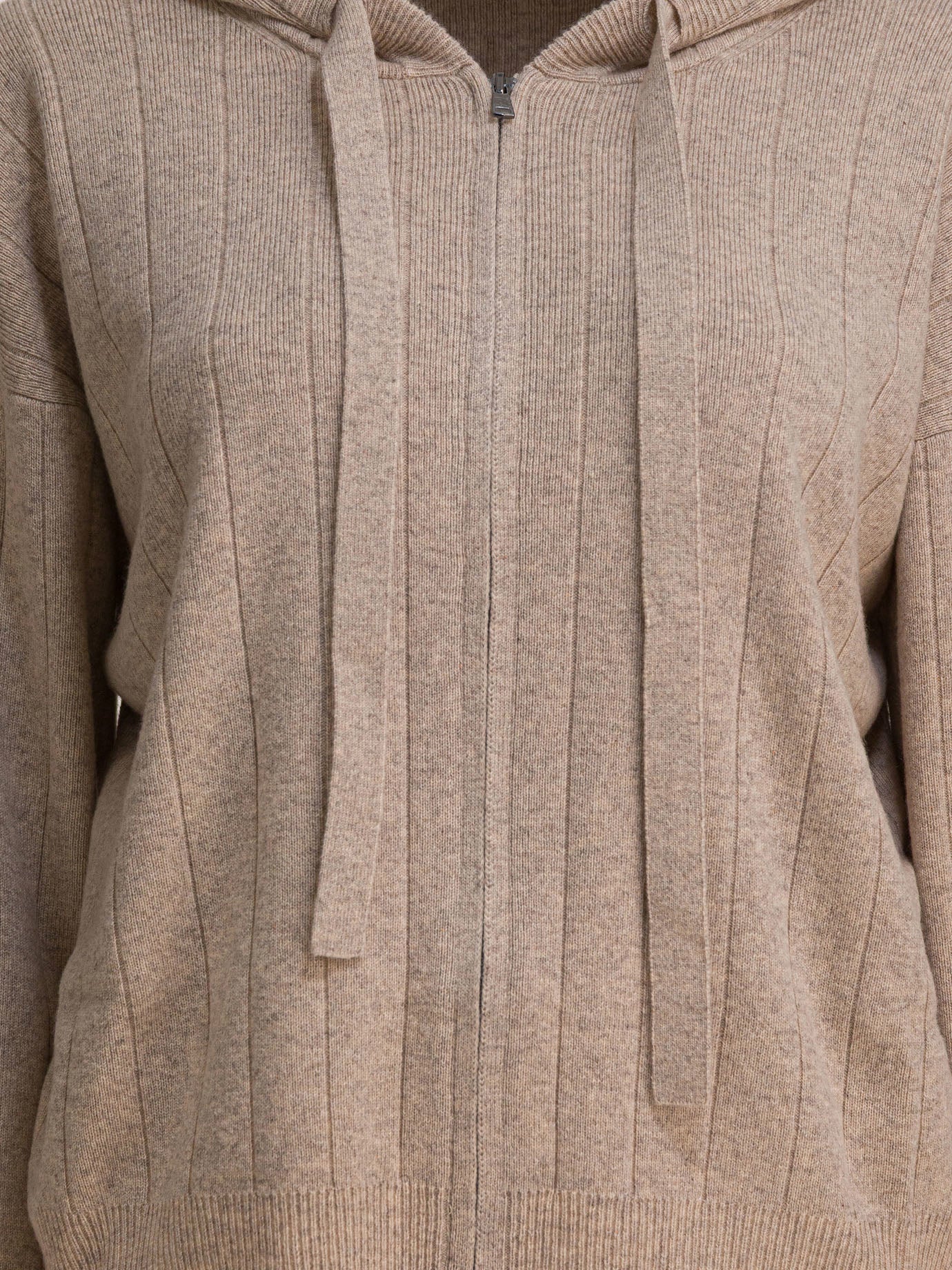 Zipped sweaters Solid colour  Beige - Max Mara Pure Women | PDP | VIETTI Online Store | Zoom-Modal_3
