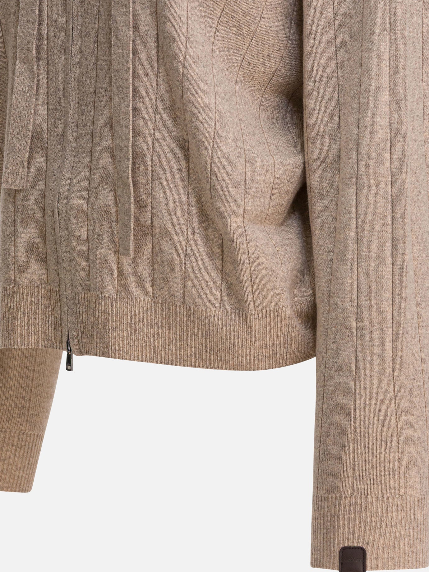 Zipped sweaters Solid colour  Beige - Max Mara Pure Women | PDP | VIETTI Online Store | Zoom-Modal_4
