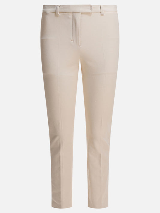 Leisure trousers Solid colour  White - Max Mara S Women | PLP | VIETTI Online Store 
