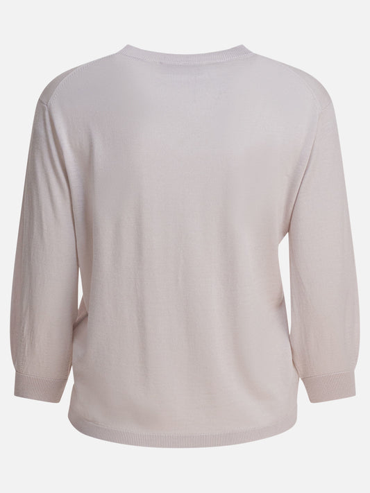Crewneck sweaters Solid colour  Grey - Max Mara S Women | PDP | VIETTI Online Store | 2
