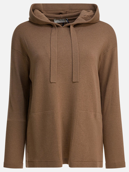 Felpe con cappuccio Solid colour  Marrone - Max Mara S Donna | PLP | VIETTI Online Store 

