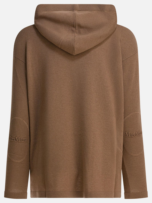 Felpe con cappuccio Solid colour  Marrone - Max Mara S Donna | PLP | VIETTI Online Store | 2
