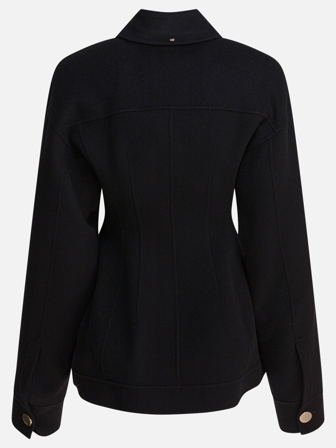 Cappotti corti Solid colour  Nero - Max Mara Sportmax Donna | PDP | VIETTI Online Store | Zoom-Modal_2
