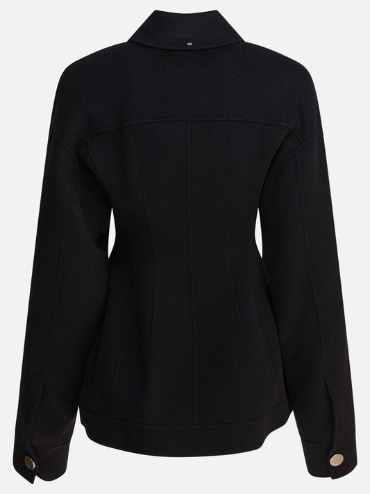 Cappotti corti Solid colour  Nero - Max Mara Sportmax Donna | PLP | VIETTI Online Store | 2
