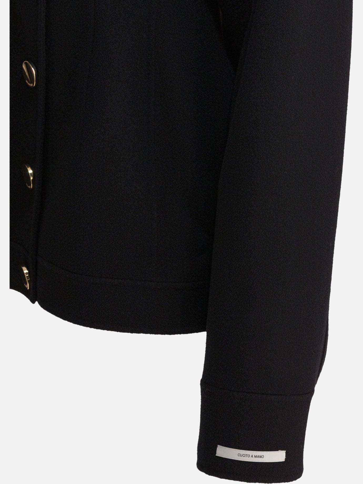 Cappotti corti Solid colour  Nero - Max Mara Sportmax Donna | PDP | VIETTI Online Store | thumbnail_4