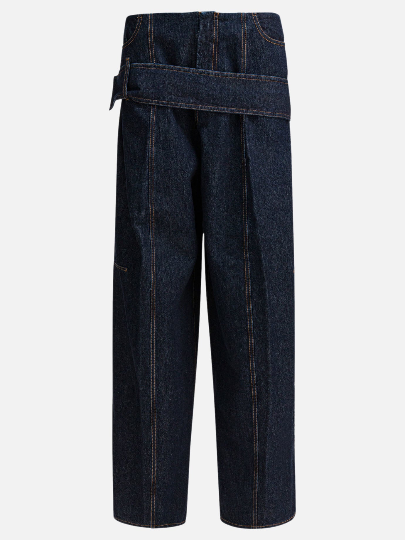 Jeans svasati Solid colour  Blu - Max Mara Sportmax Donna | PDP | VIETTI Online Store | Zoom-Modal
