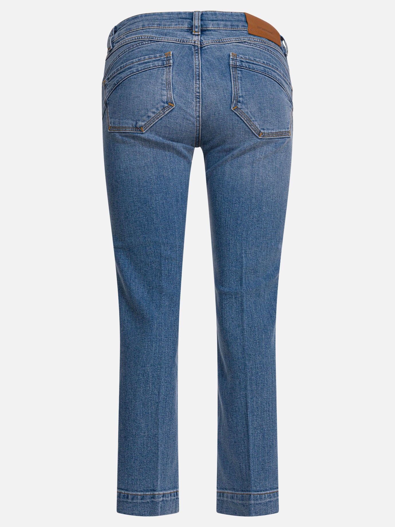 Jeans a gamba dritta Solid colour  Blu - Max Mara Sportmax Donna | PDP | VIETTI Online Store | thumbnail_2