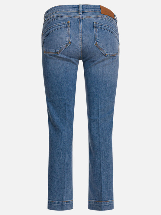 Jeans a gamba dritta Solid colour  Blu - Max Mara Sportmax Donna | PDP | VIETTI Online Store | 2
