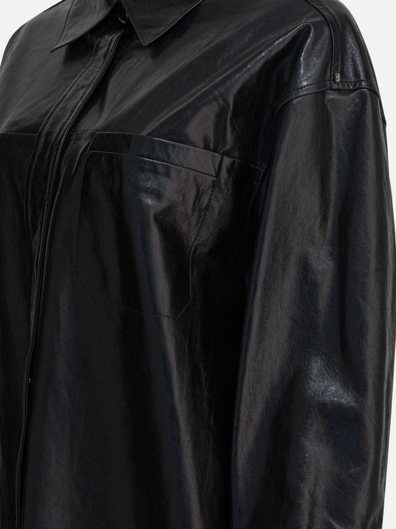 Casual shirts Solid colour  Black - Max Mara Sportmax Women | PDP | VIETTI Online Store | Zoom-Modal_4
