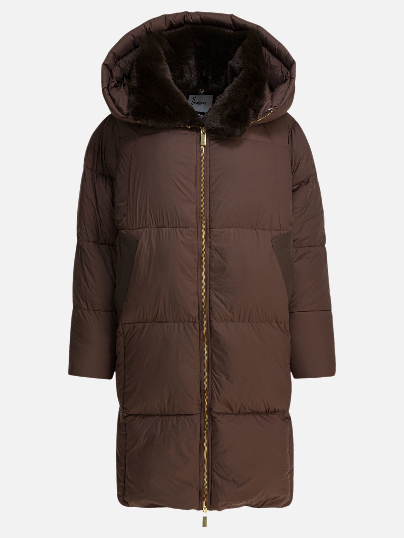 Piumini lunghi Solid colour  Marrone - Max&Moi Donna | PDP | VIETTI Online Store | Zoom-Modal
