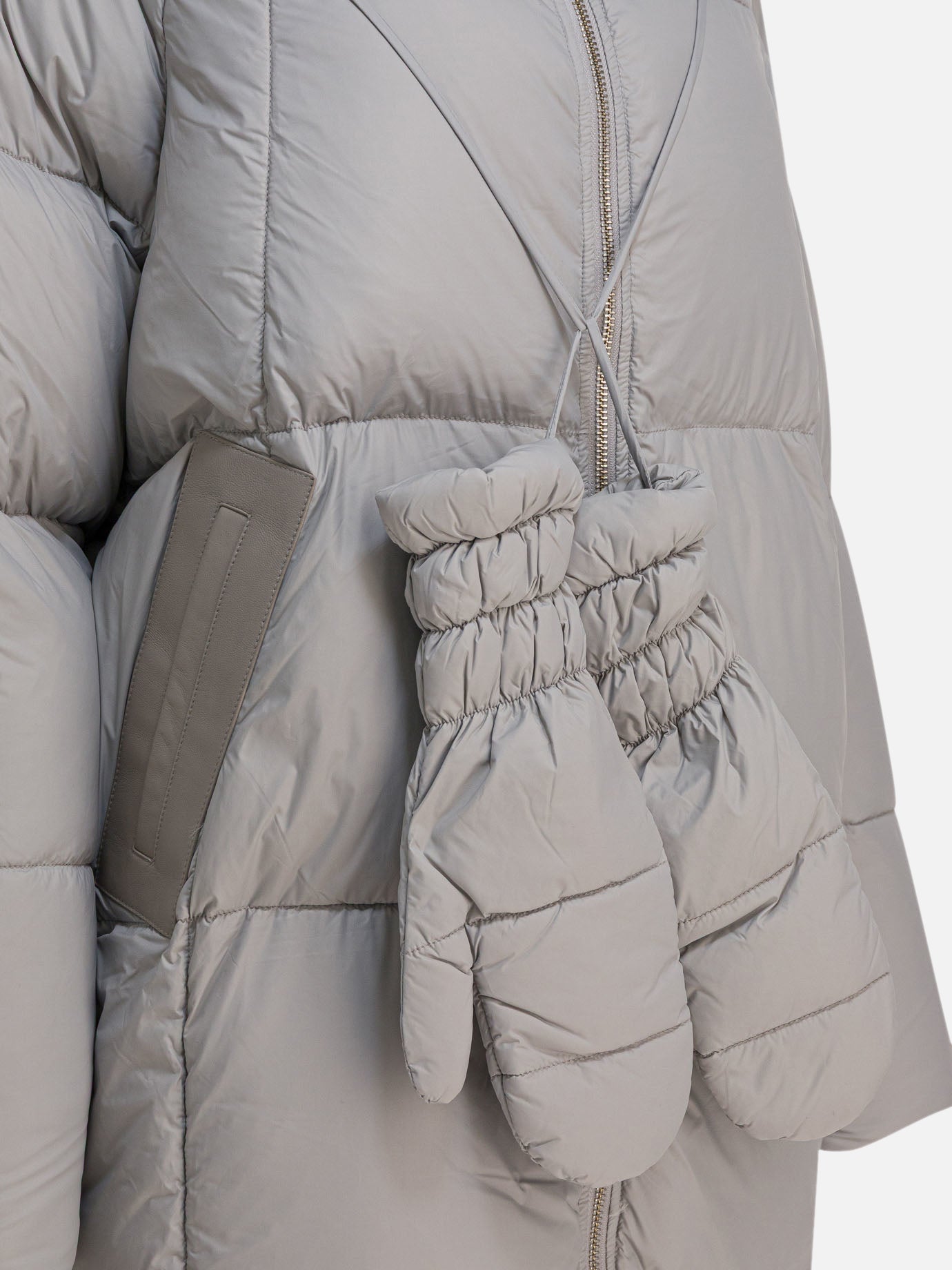 Piumini lunghi Solid colour  Grigio - Max&amp;Moi Donna | PDP | VIETTI Online Store | thumbnail_3