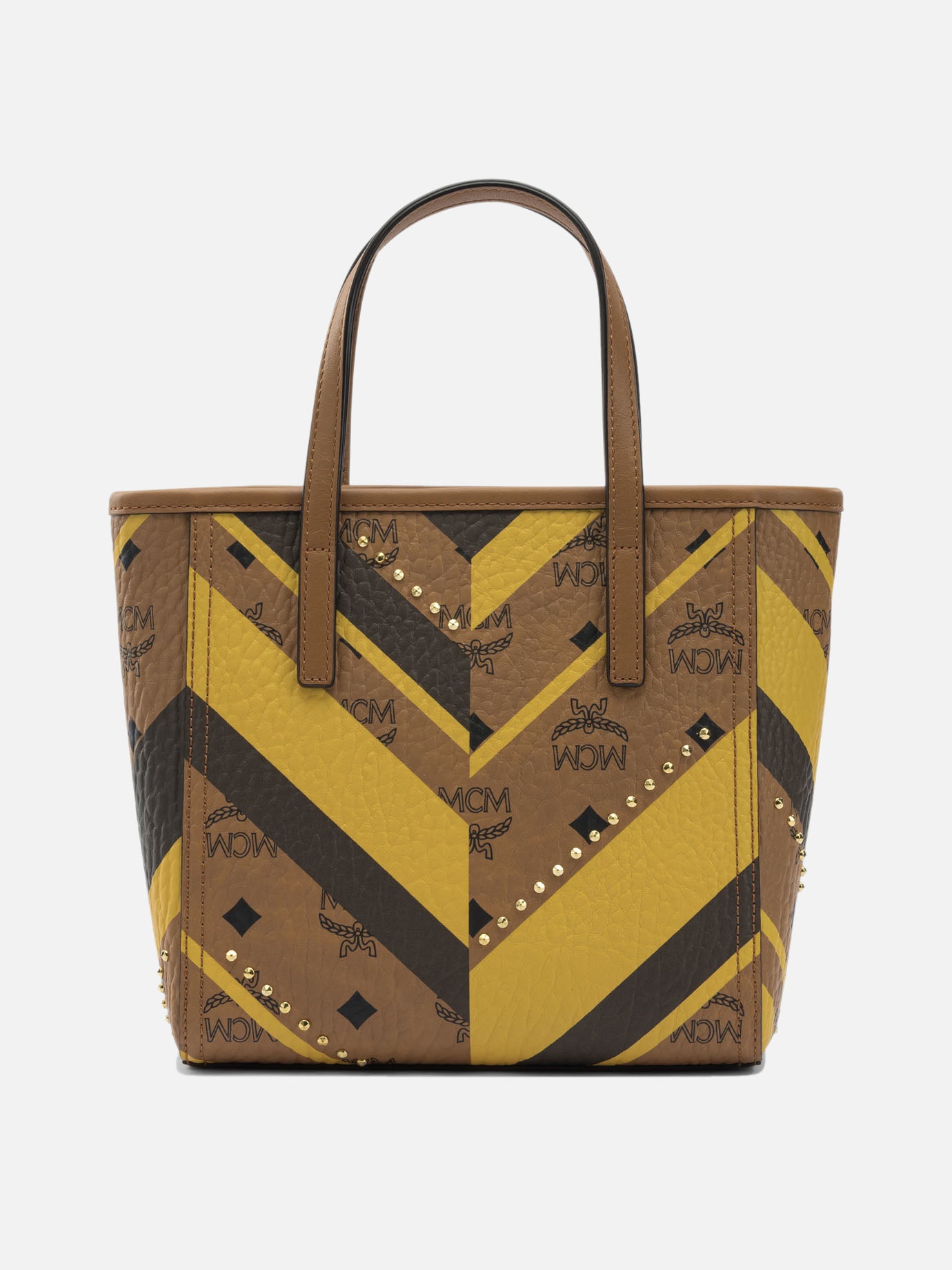 Mini bags 60% polyurethane 30% polyester 10% cotton  Brown - Mcm Women | PDP | VIETTI Online Store | Zoom-Modal_3
