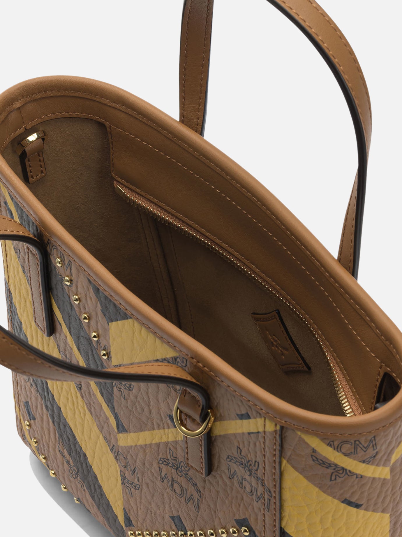 Mini bags 60% polyurethane 30% polyester 10% cotton  Brown - Mcm Women | PDP | VIETTI Online Store | Zoom-Modal_5
