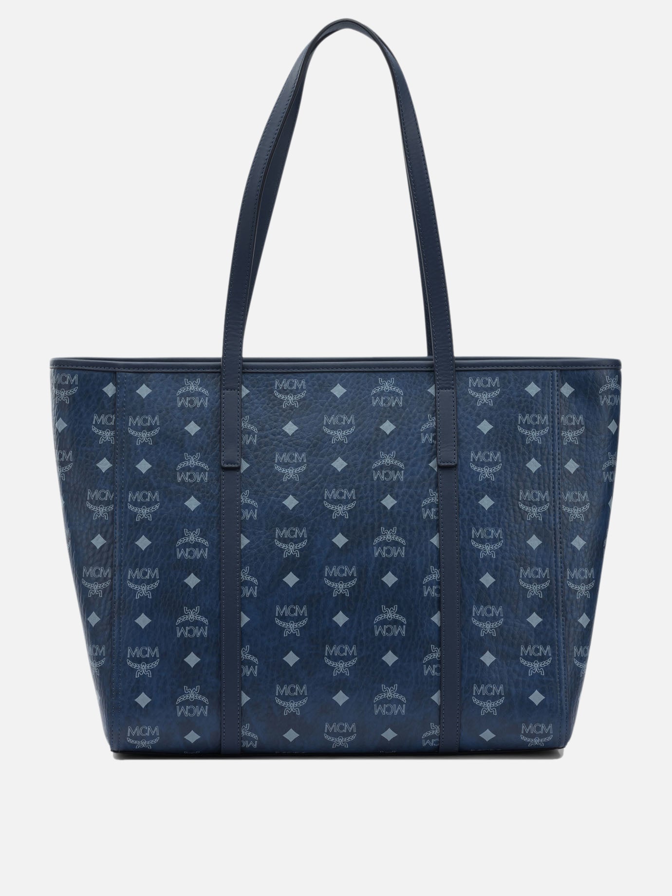 Large bags 63% polyurethane 20% polyester 17% cotton  Blue - Mcm Women | PDP | VIETTI Online Store | thumbnail_3