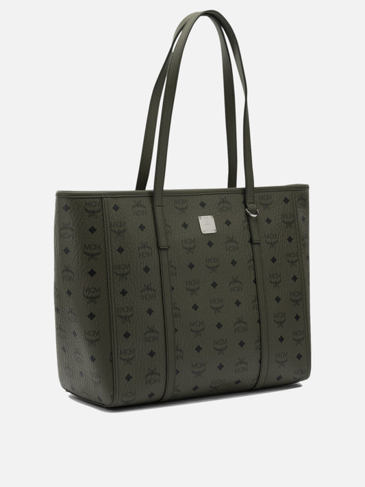 Large bags 63% polyurethane 20% polyester 17% cotton  Green - Mcm Women | PLP | VIETTI Online Store | 2
