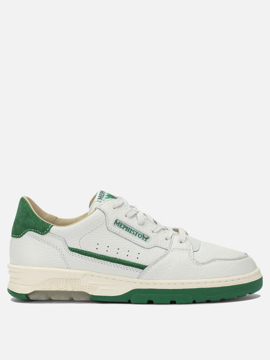 Sneaker basse 100% leather  Bianco - Mephisto Uomo | VIETTI Online Store 
