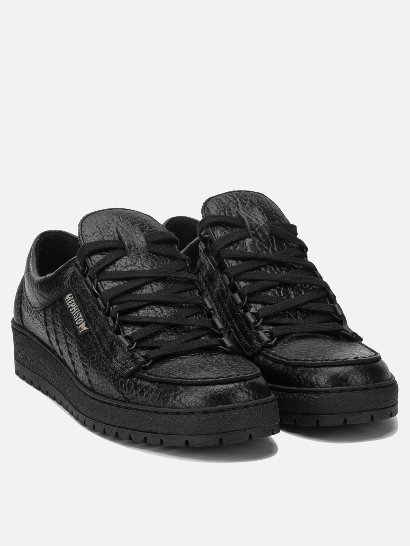 Sneaker basse 100% leather - 100% rubber  Nero - Mephisto Uomo | PDP | VIETTI Online Store | Zoom-Modal_2
