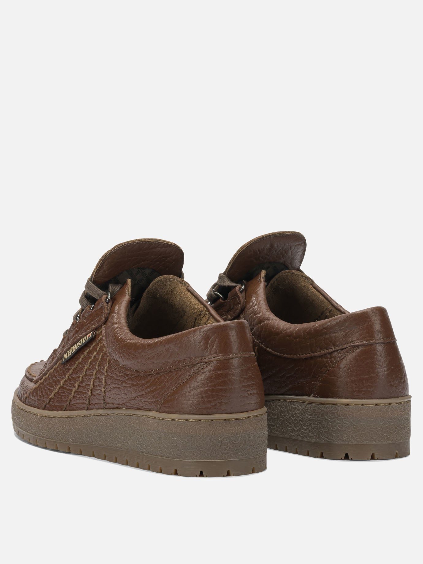 Sneaker basse 100% leather - 100% rubber  Marrone - Mephisto Uomo | PDP | VIETTI Online Store | thumbnail_4
