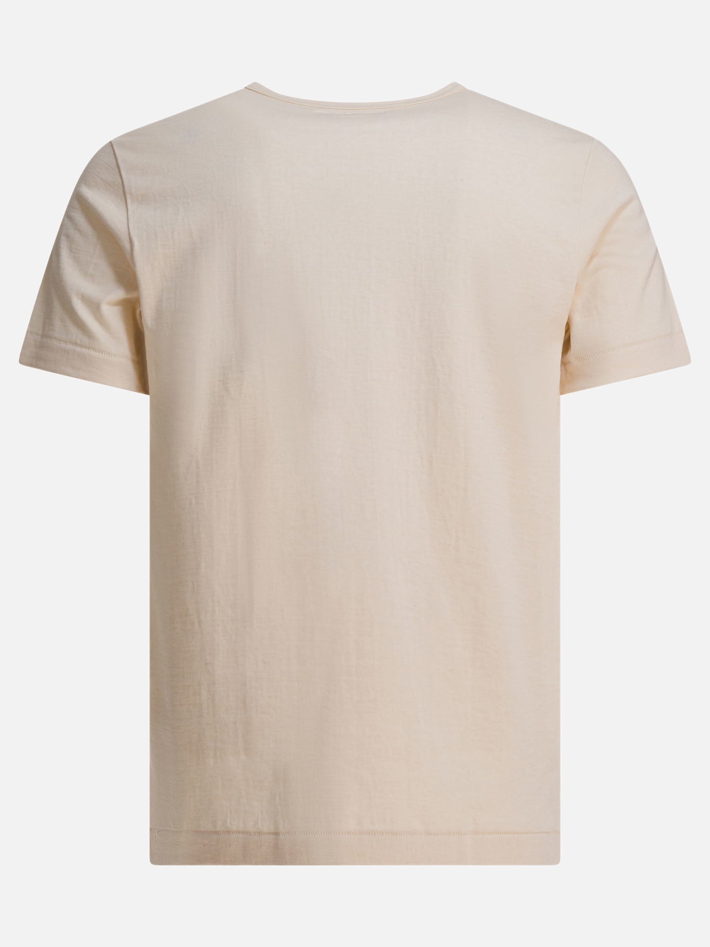 Crewneck t-shirts Solid colour  Beige - Merz b. Schwanen Men | PDP | VIETTI Online Store | Zoom-Modal_2
