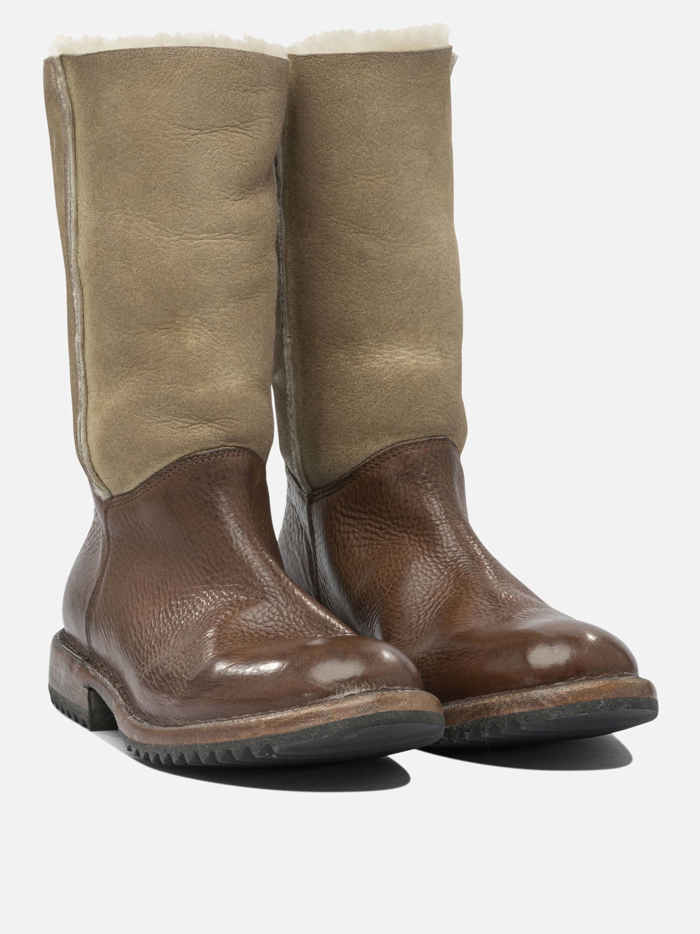 Stivaletti con zip 100% leather - 100% rubber  Marrone - Moma Donna | PDP | VIETTI Online Store | Zoom-Modal_2
