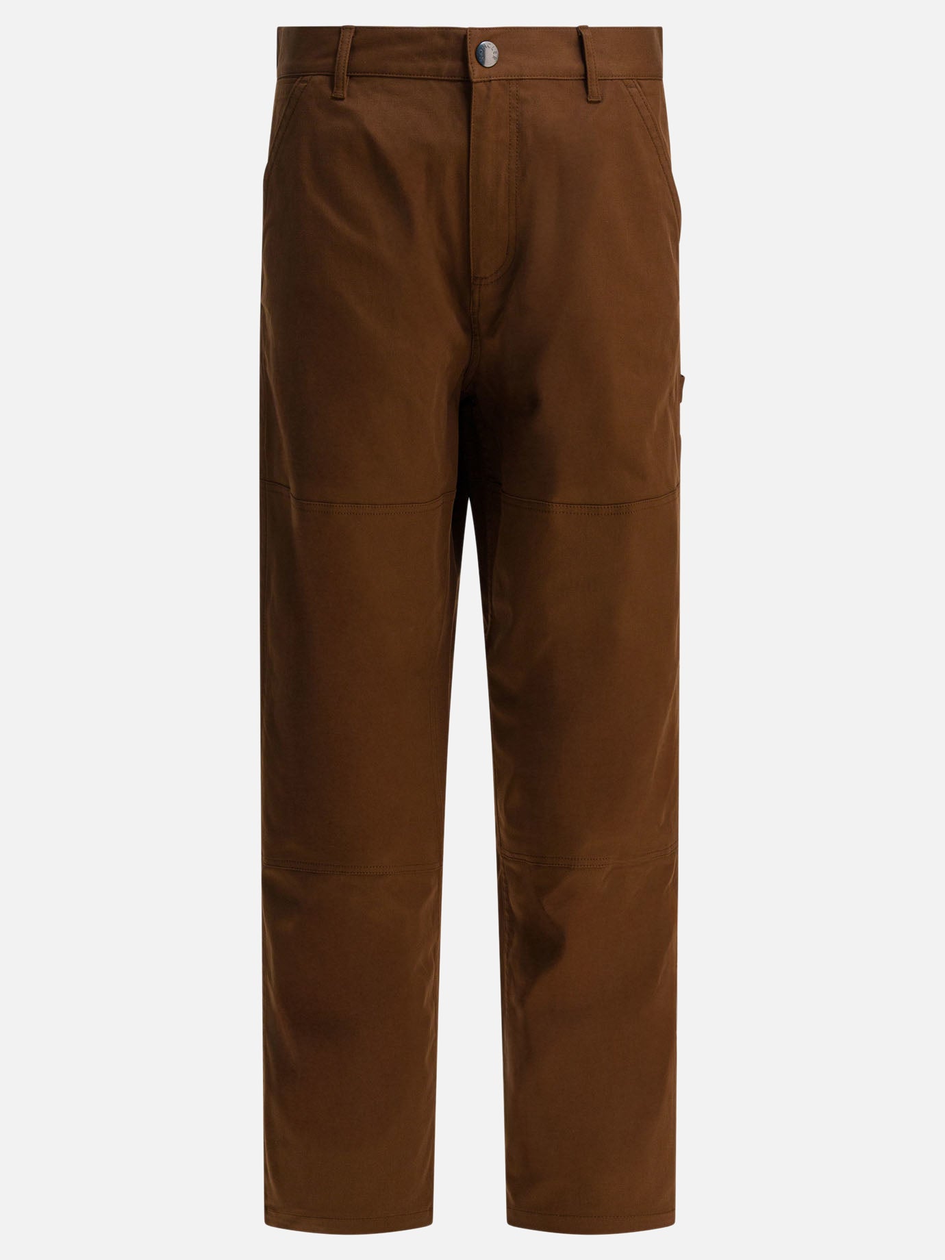 Pantaloni cargo & parachute Solid colour  Marrone - Moncler Uomo | PDP | VIETTI Online Store | thumbnail