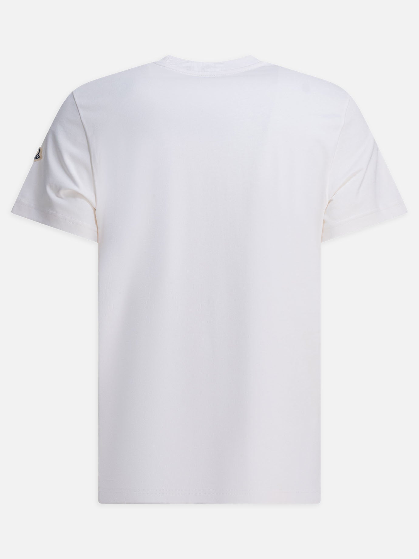 Crewneck t-shirts Logo  White - Moncler Men | PDP | VIETTI Online Store | thumbnail_2