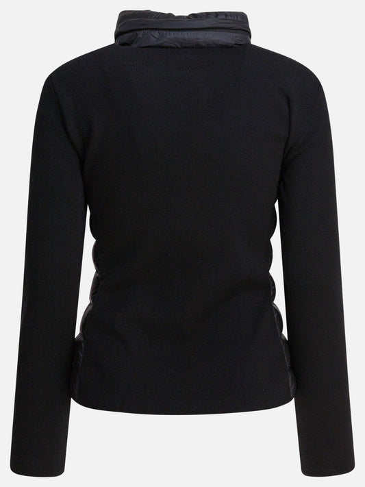 Piumini corti Logo  Nero - Moncler Donna | PLP | VIETTI Online Store | 2
