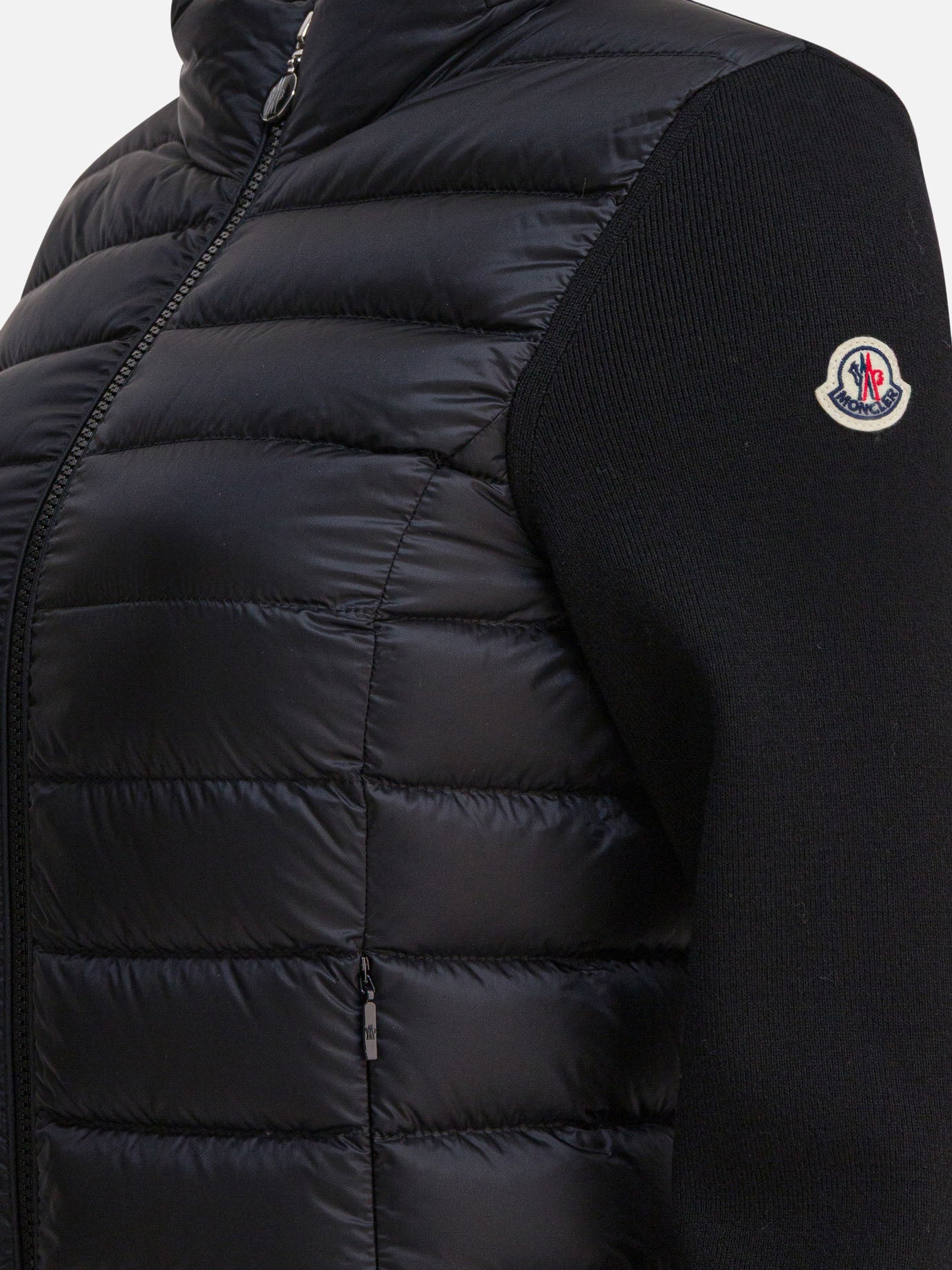 Piumini corti Logo  Nero - Moncler Donna | PDP | VIETTI Online Store | thumbnail_4