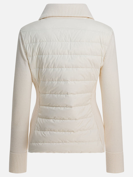 Cardigan Logo  Bianco - Moncler Donna | PLP | VIETTI Online Store | 2
