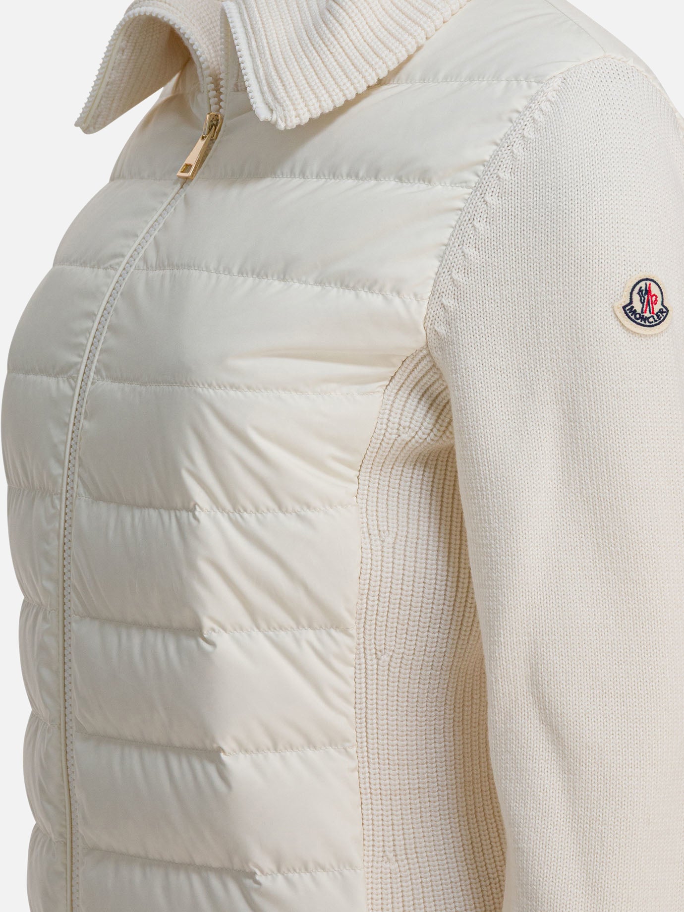 Cardigan Logo  Bianco - Moncler Donna | PDP | VIETTI Online Store | thumbnail_4