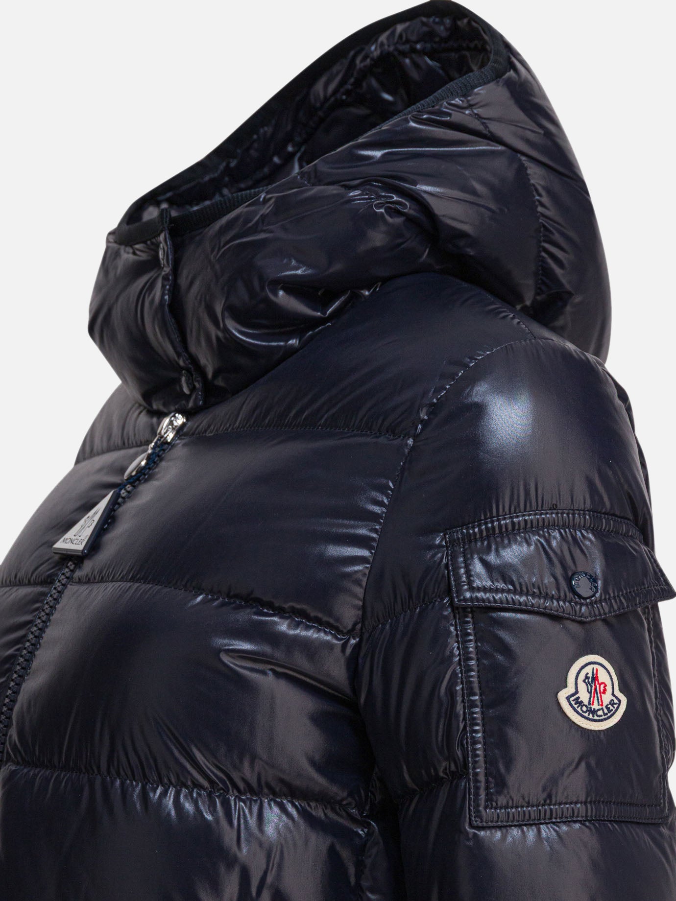 Piumini corti Logo  Blu - Moncler Donna | PDP | VIETTI Online Store | thumbnail_4