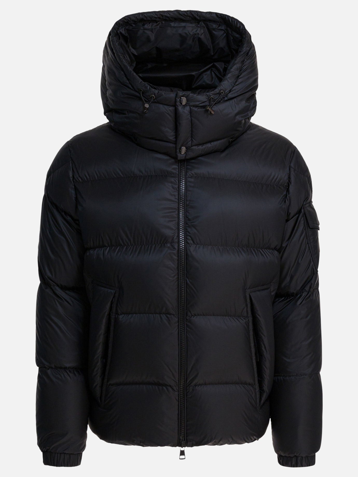 Piumini corti Logo  Nero - Moncler Uomo | PDP | VIETTI Online Store | Zoom-Modal
