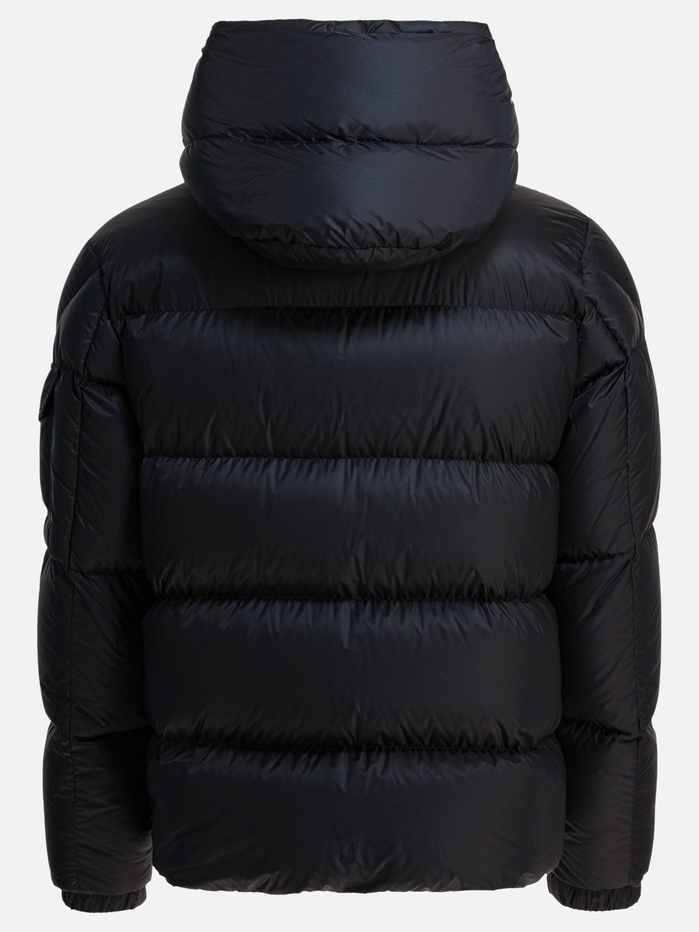 Piumini corti Logo  Nero - Moncler Uomo | PDP | VIETTI Online Store | thumbnail_2