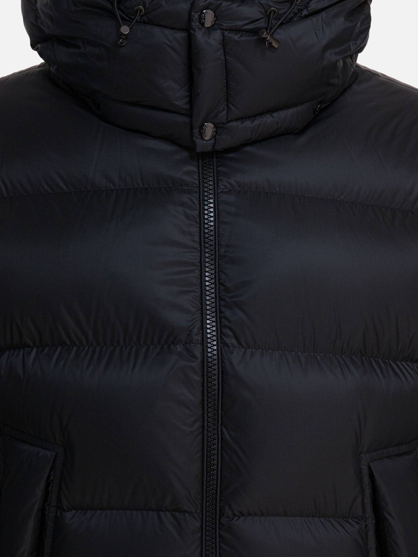 Piumini corti Logo  Nero - Moncler Uomo | PDP | VIETTI Online Store | Zoom-Modal_3
