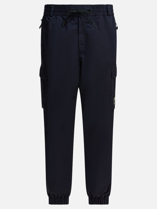 Cargo & parachute trousers Logo  Blue - Moncler Grenoble Men | PLP | VIETTI Online Store 
