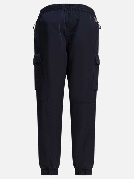 Cargo & parachute trousers Logo  Blue - Moncler Grenoble Men | PLP | VIETTI Online Store | 2
