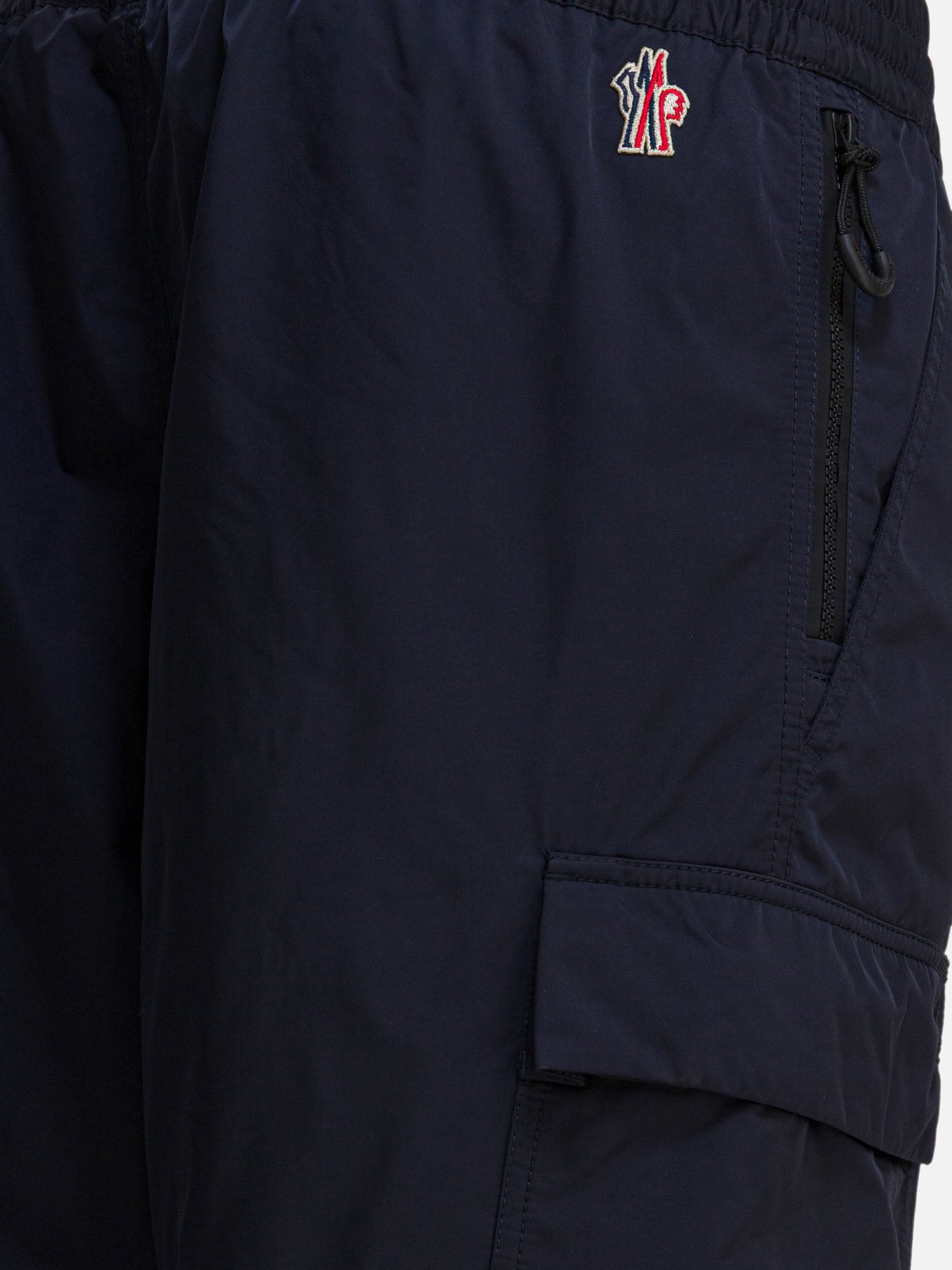 Cargo & parachute trousers Logo  Blue - Moncler Grenoble Men | PDP | VIETTI Online Store | thumbnail_4