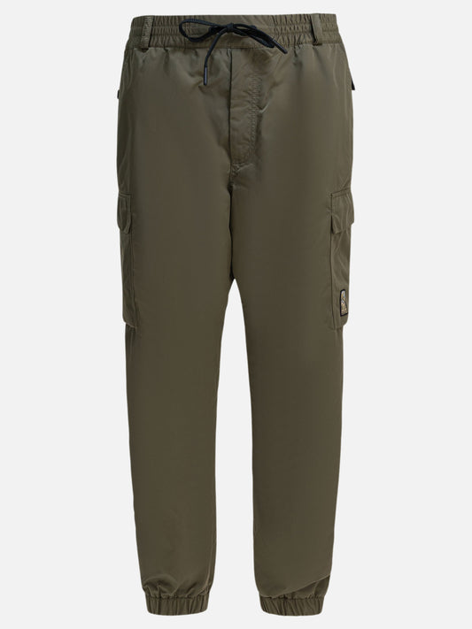 Cargo & parachute trousers Logo  Green - Moncler Grenoble Men | PLP | VIETTI Online Store 
