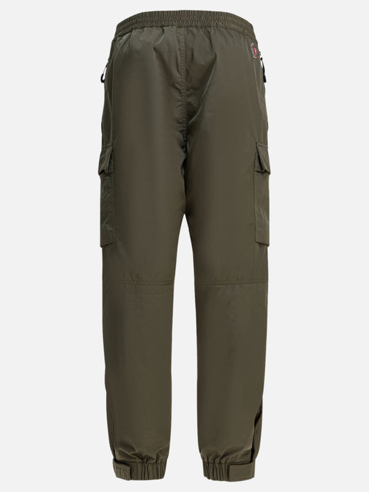 Cargo & parachute trousers Logo  Green - Moncler Grenoble Men | PLP | VIETTI Online Store | 2
