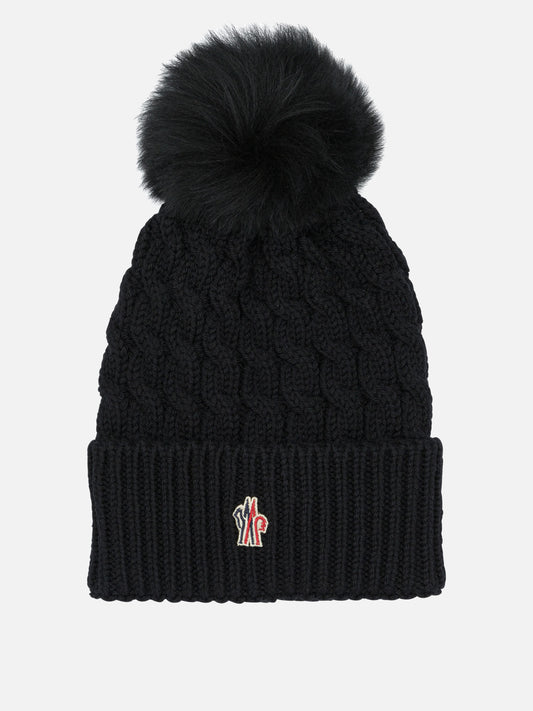 Beanies Logo  Black - Moncler Grenoble Women | PLP | VIETTI Online Store 
