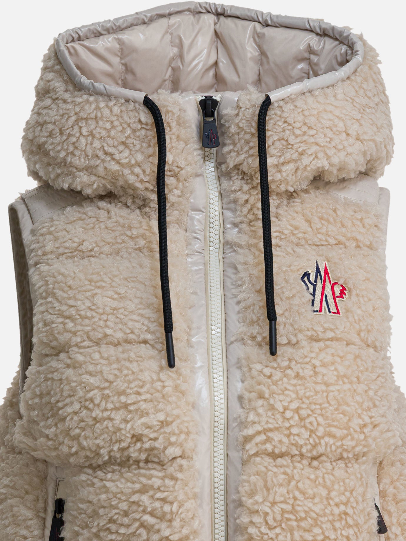 Vest jackets Logo  Beige - Moncler Grenoble Women | PDP | VIETTI Online Store | thumbnail_3