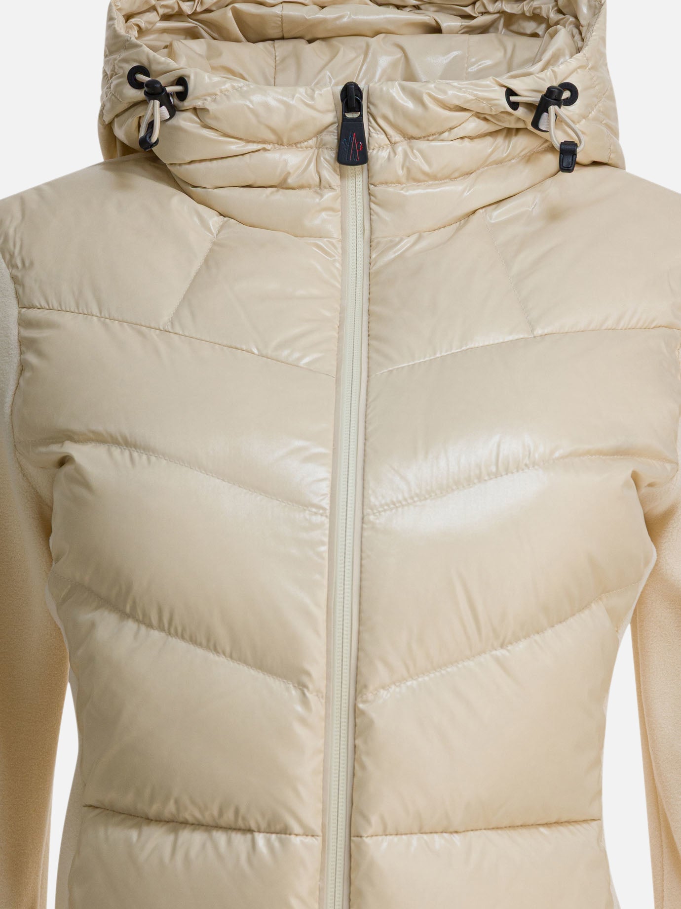 Full zip sweatshirts Logo  Beige - Moncler Grenoble Women | PDP | VIETTI Online Store | thumbnail_3