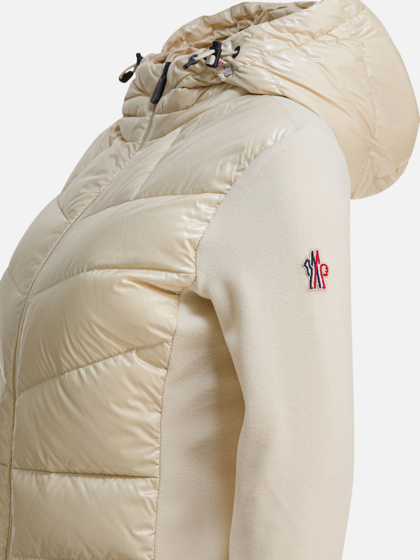 Full zip sweatshirts Logo  Beige - Moncler Grenoble Women | PDP | VIETTI Online Store | Zoom-Modal_4
