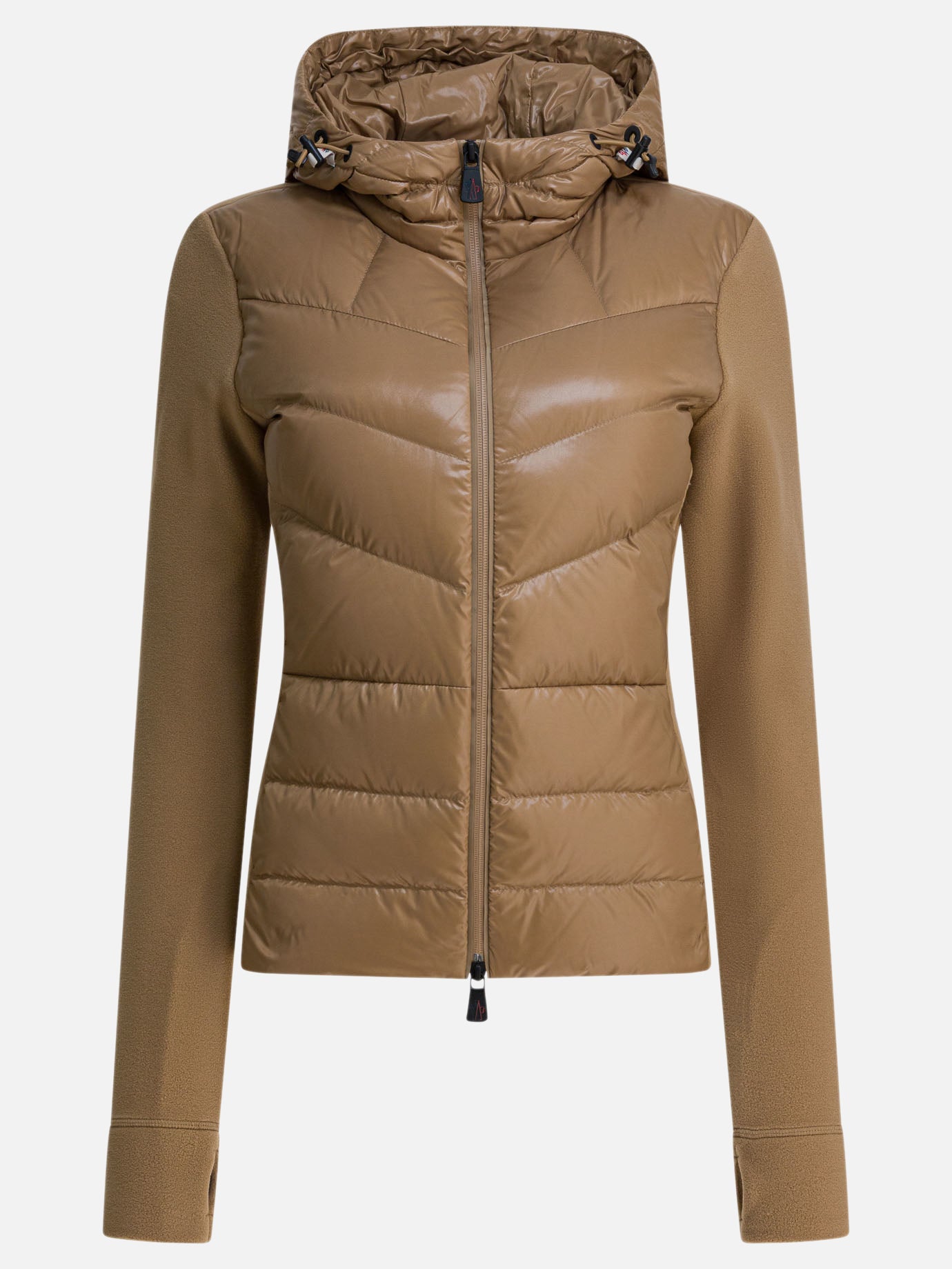 Full zip sweatshirts Logo  Brown - Moncler Grenoble Women | PDP | VIETTI Online Store | Zoom-Modal
