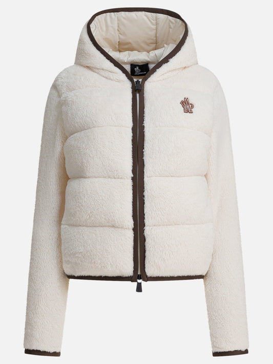 Full zip sweatshirts Logo  White - Moncler Grenoble Women | PLP | VIETTI Online Store 
