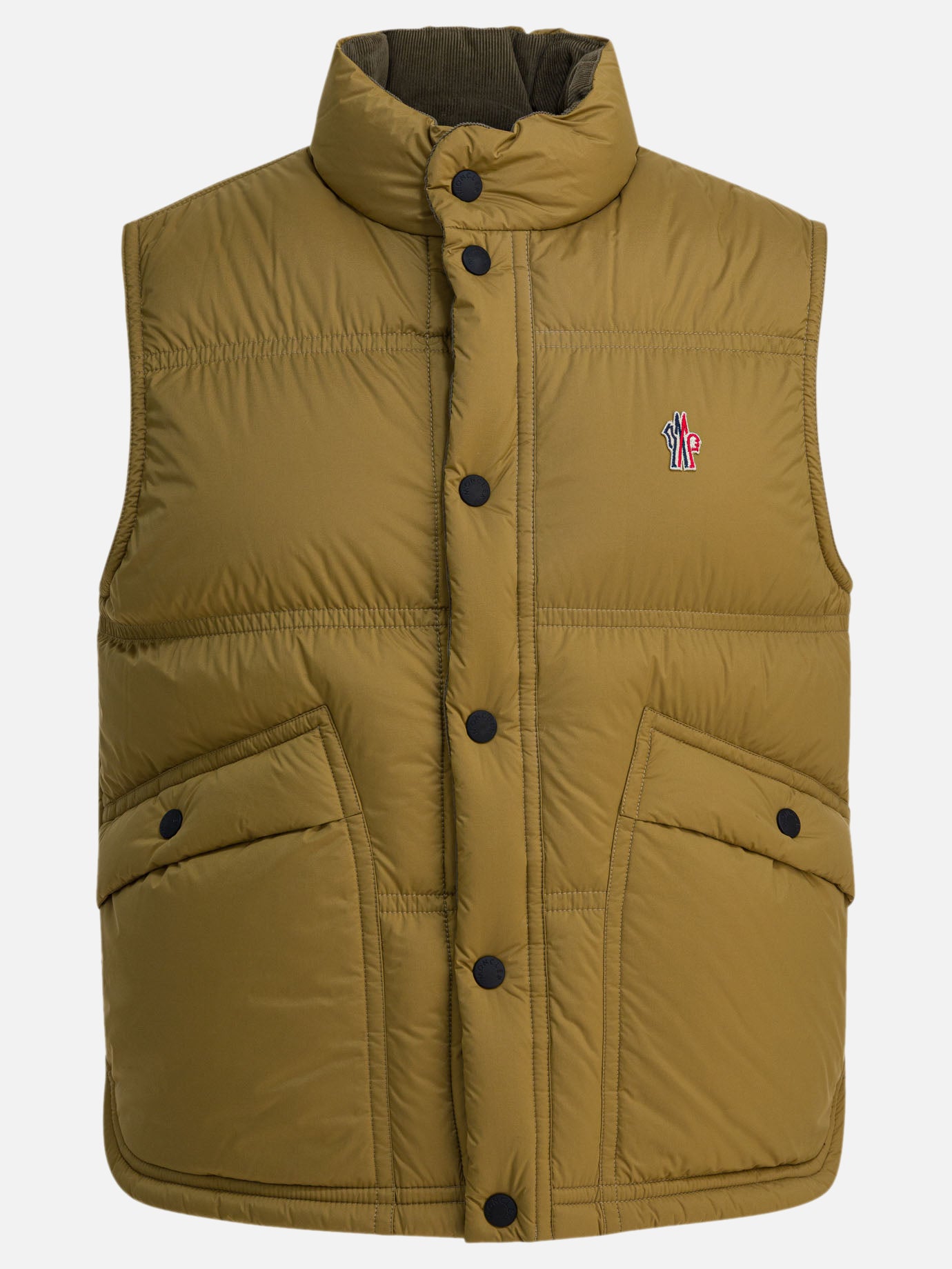 Vest jackets Logo  Beige - Moncler Grenoble Men | PDP | VIETTI Online Store | thumbnail
