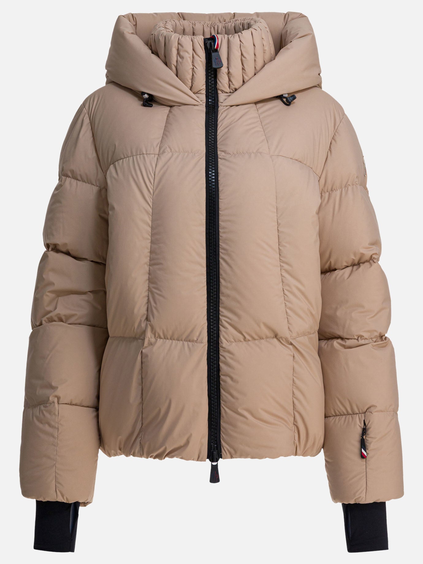 Piumini corti Logo  Beige - Moncler Grenoble Donna | PDP | VIETTI Online Store | Zoom-Modal
