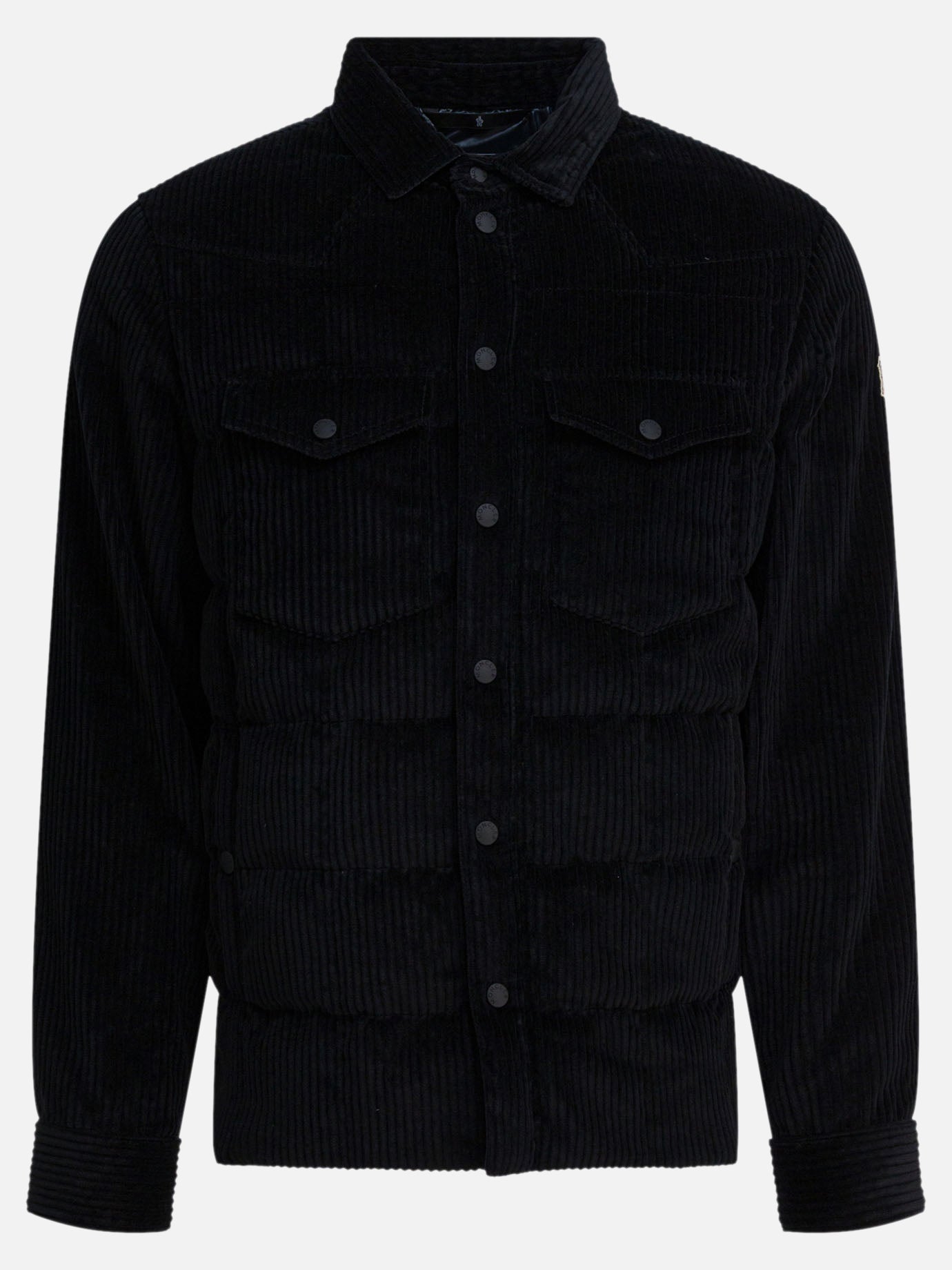 Overshirt jackets Logo  Black - Moncler Grenoble Men | PDP | VIETTI Online Store | thumbnail