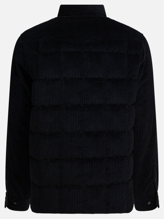 Overshirt jackets Logo  Black - Moncler Grenoble Men | PLP | VIETTI Online Store | 2
