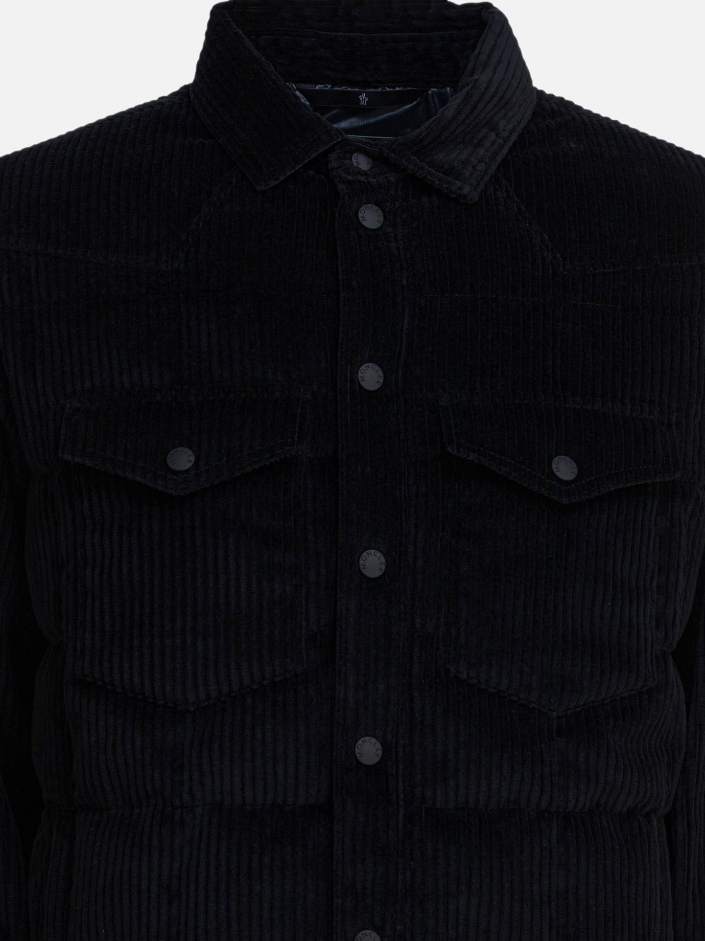 Overshirt jackets Logo  Black - Moncler Grenoble Men | PDP | VIETTI Online Store | thumbnail_3
